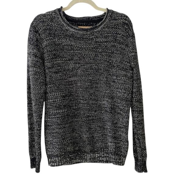 O’Hanlon Mills Black and White Knit Sweater | XS | Cotton Blend - Picture 1 of 4